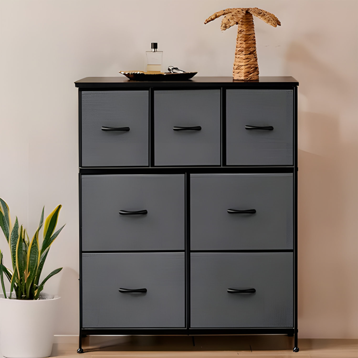 Cômoda Organizadora Decoteam Com 7 Gavetas Multiuso Cômoda Organizadora Decoteam Com 7 Gavetas Multiuso